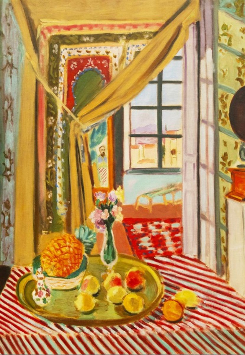 Grafika legpuzzel Henri Matisse Intérieur au Phonographe 1000 stukjes.