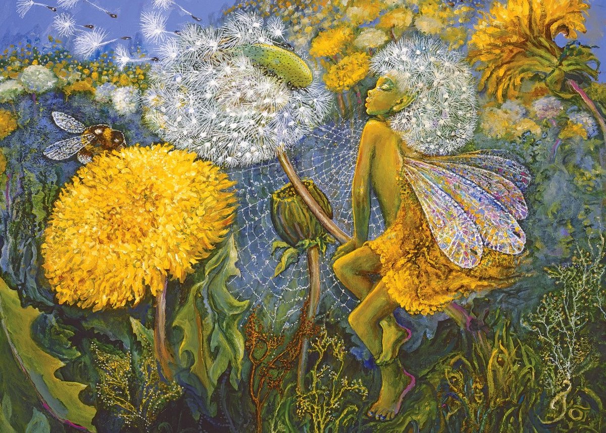 Grafika puzzel Dandelion Fairy - 500 stukjes legpuzzel.