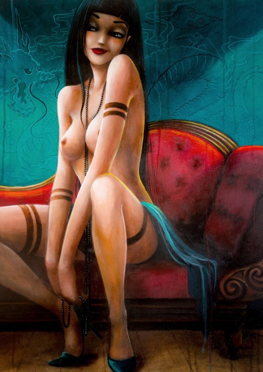 Grafika puzzel Miss Dragon - 1000 stukjes legpuzzel.