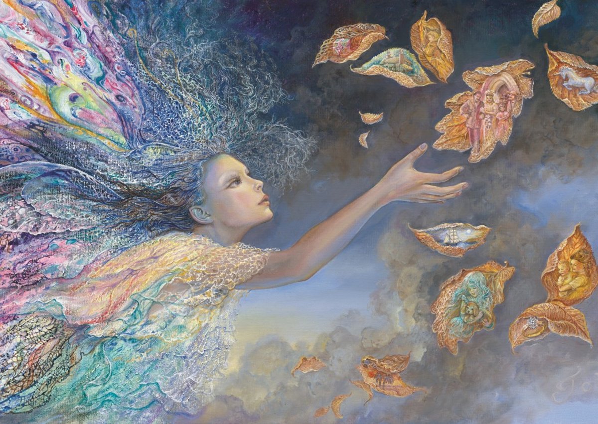 Josephine Wall legpuzzel Catching Wishes 2000 stukjes