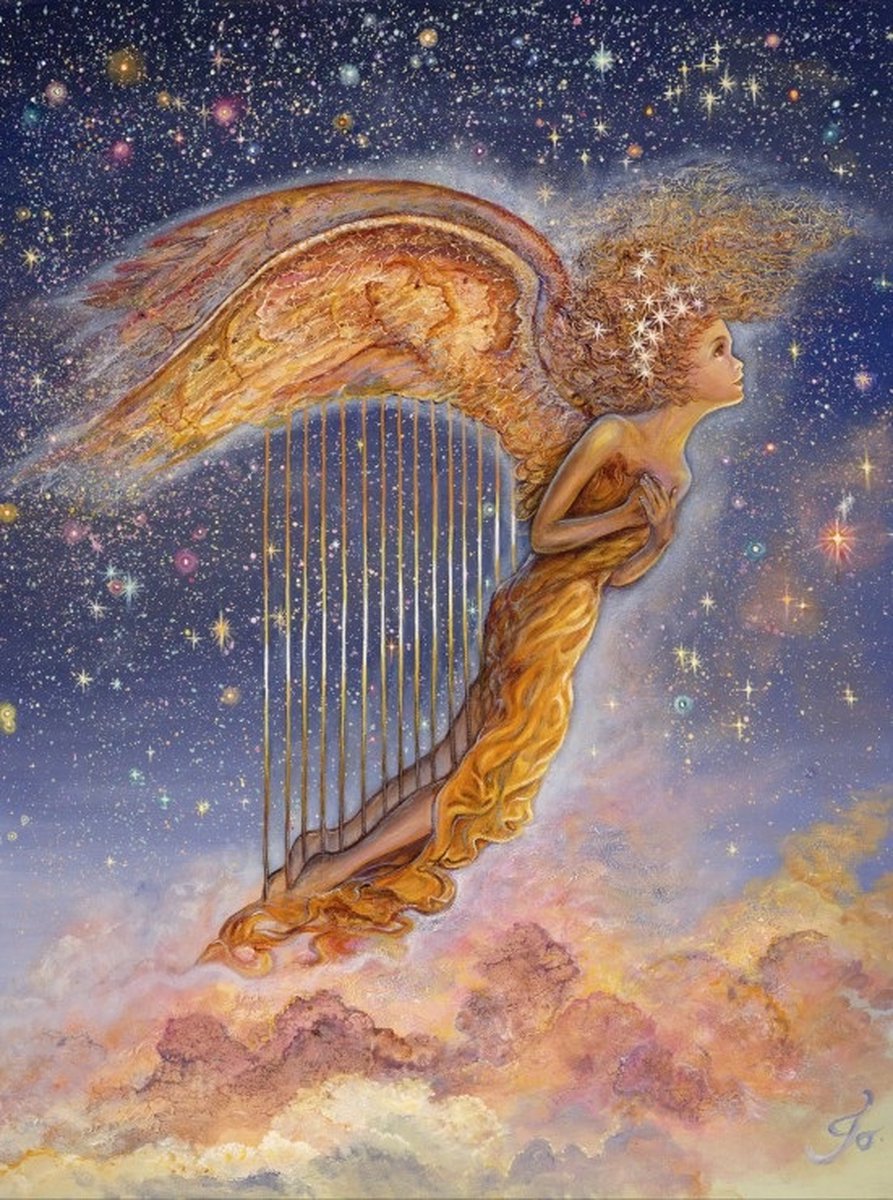 Josephine Wall legpuzzel Harp Angel 2000 stukjes