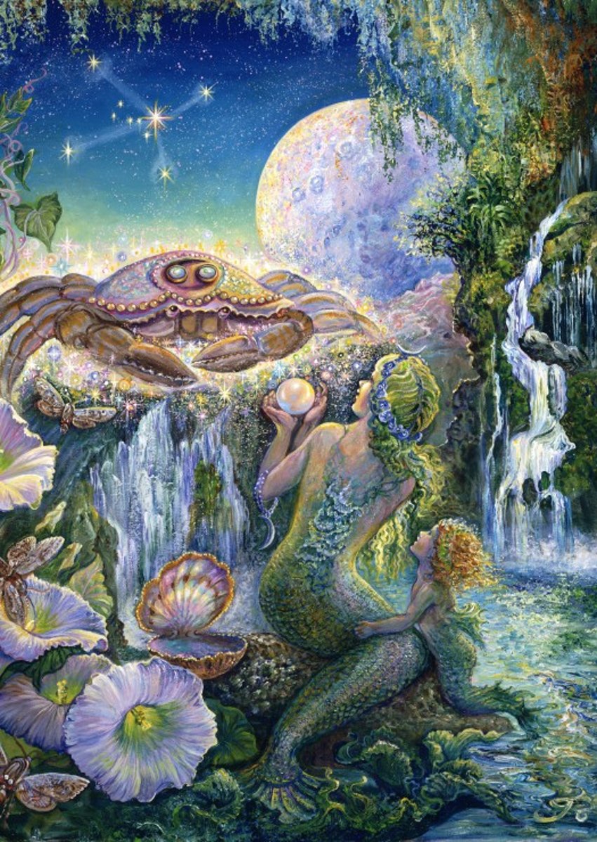 Josephine Wall legpuzzel Sterrenbeeld Kreeft 1000 stukjes