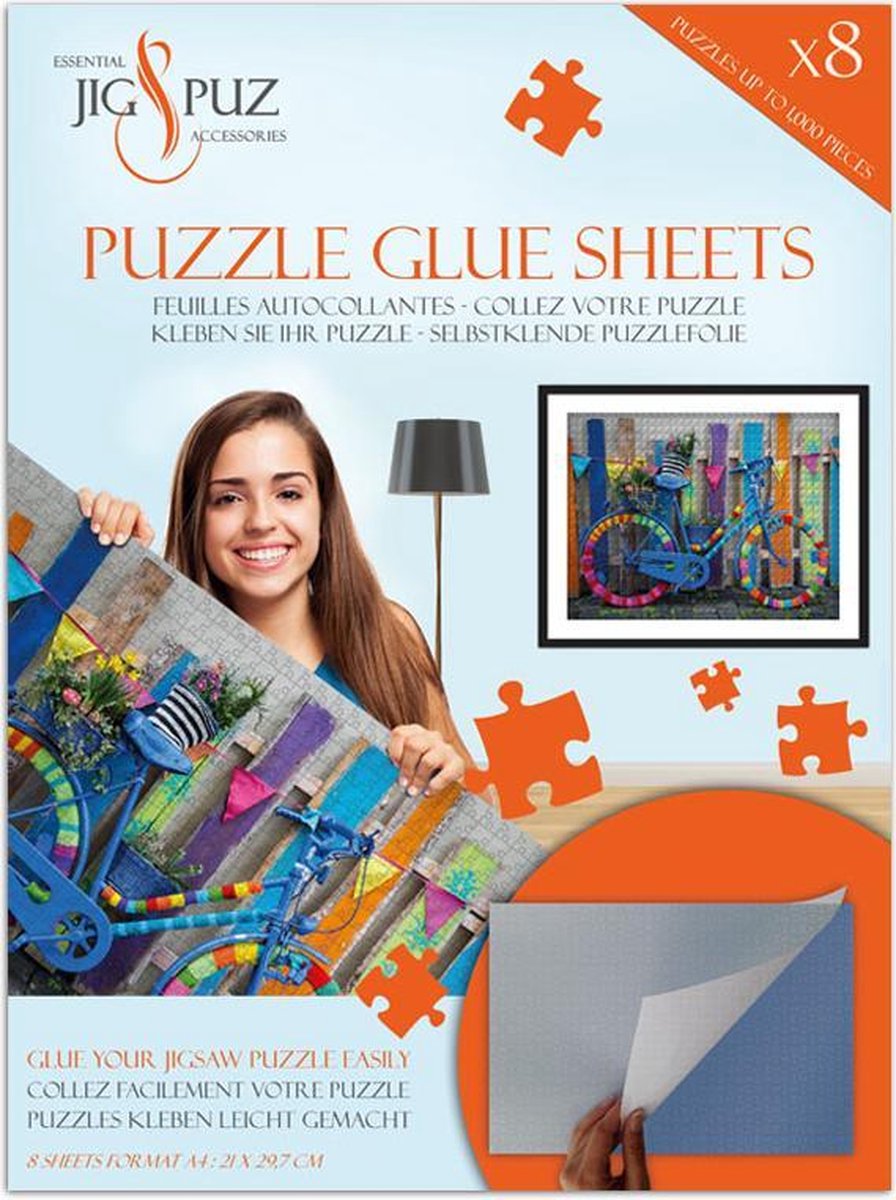 Puzzle Glue Sheets for 1000 Pieces