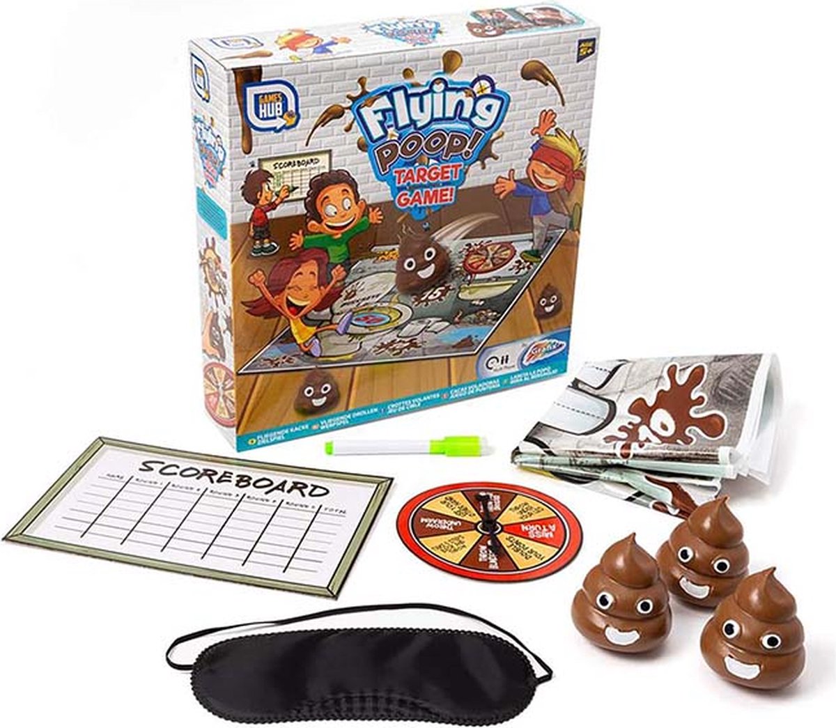 GRAFIX – FLYING POOP TARGET GAME