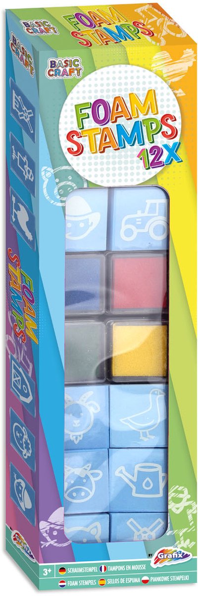 Foam Stempelset - Blauw