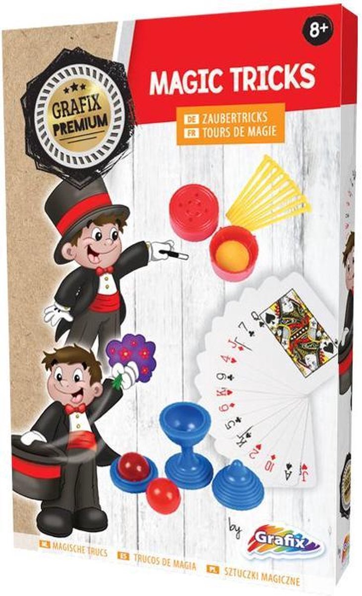 Goocheldoos voor kinderen - Magic tricks - Mindfuck - Humor - Goochelen - Goocheldoos