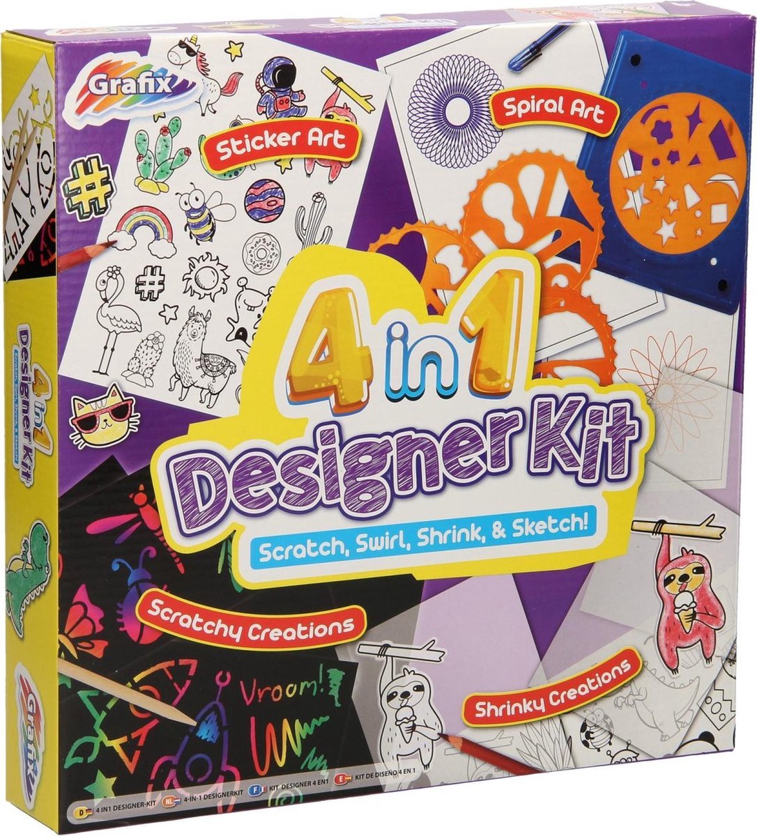 Grafix Designer Kit 4in1