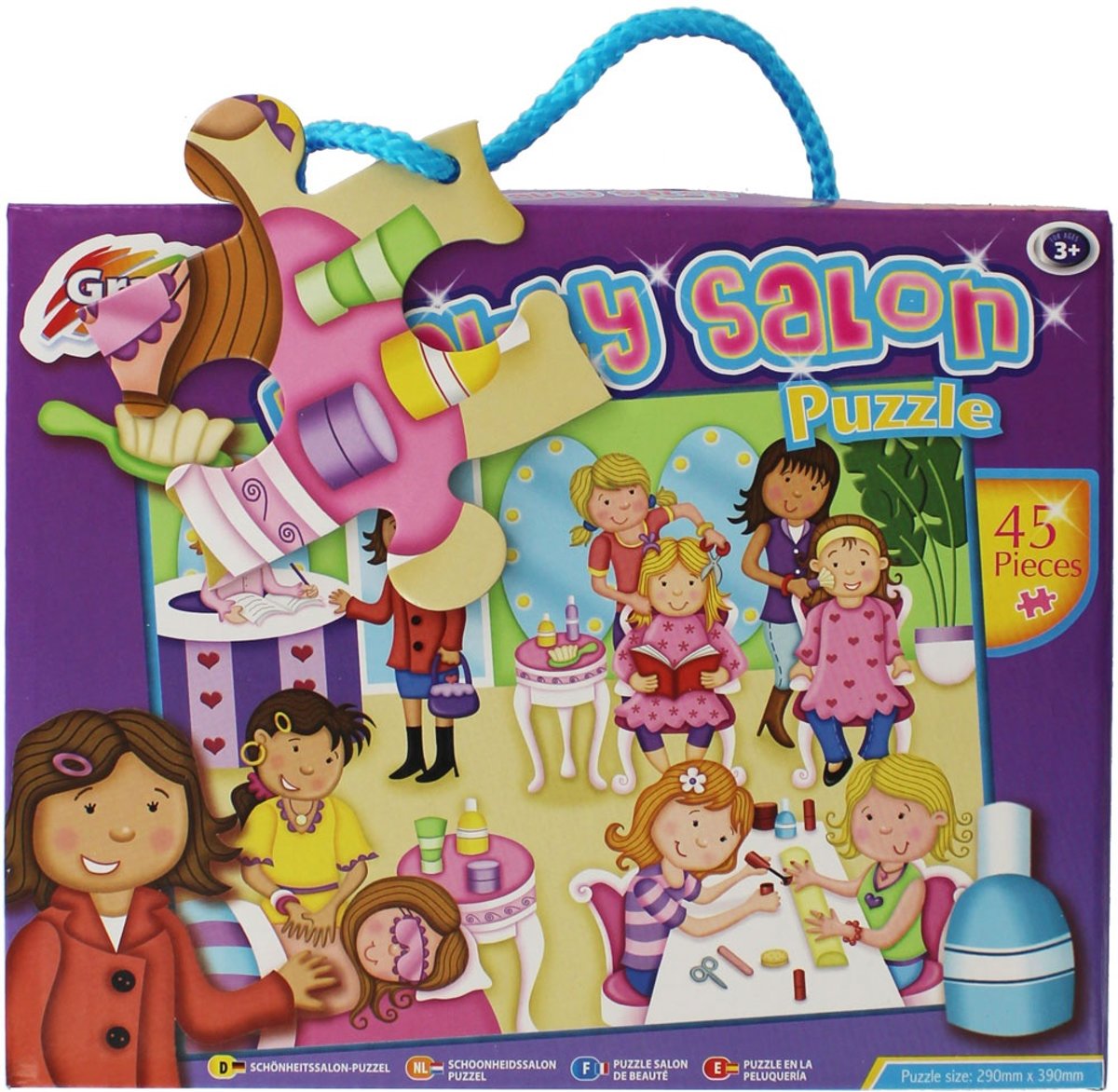 Grafix Legpuzzel Beauty Salon 45 Stukjes