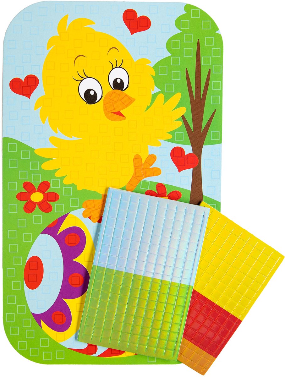 Grafix Pasen Mozaiek kunst A5