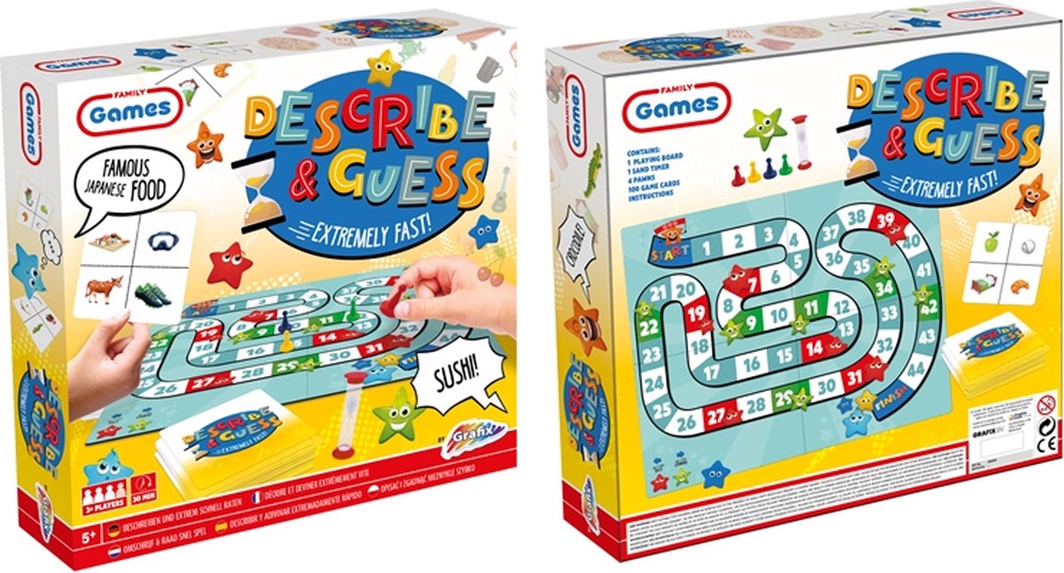 Grafix Supersnel raadspel (1 stuk) assorti