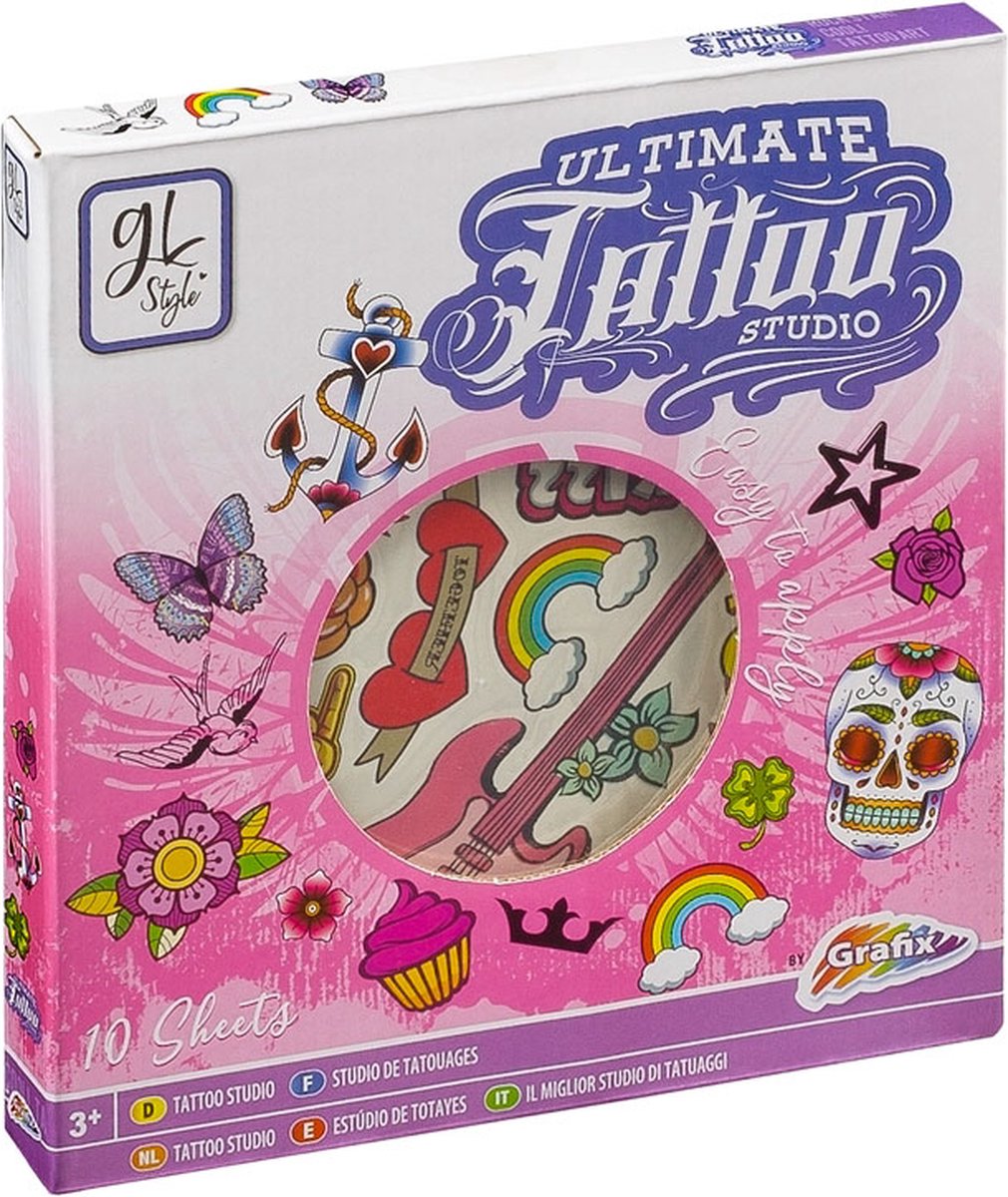 Grafix Tattoo set girls 10 vel