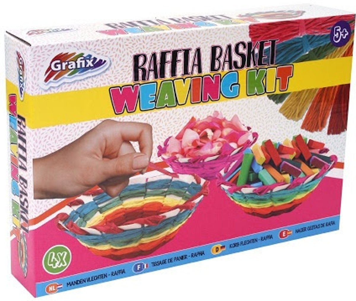 Grafix Weefset Maak Je Eigen Mand