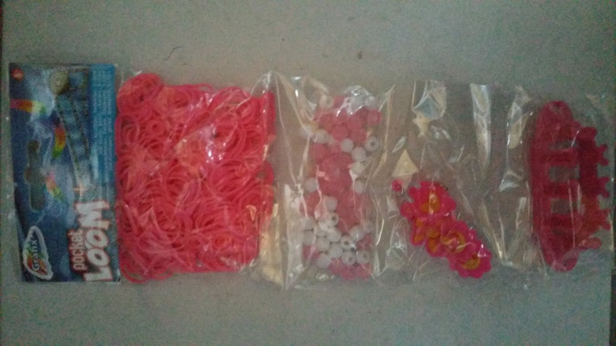 Loombands set Roze