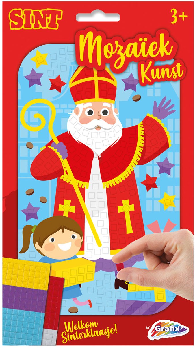 Mozaïekkunst Sinterklaas