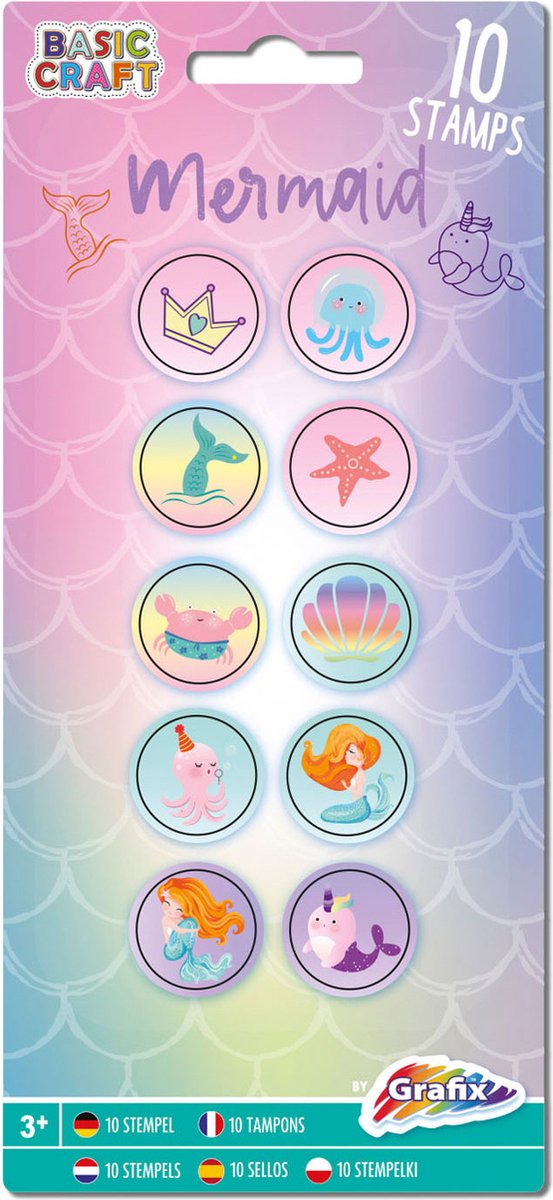 Stempelset Zeemeermin