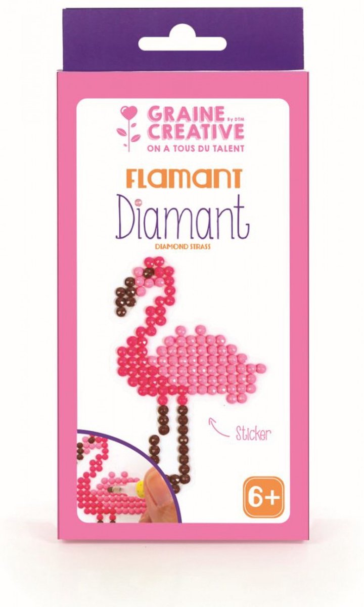 Kit diamond mosaic sticker - Flamingo