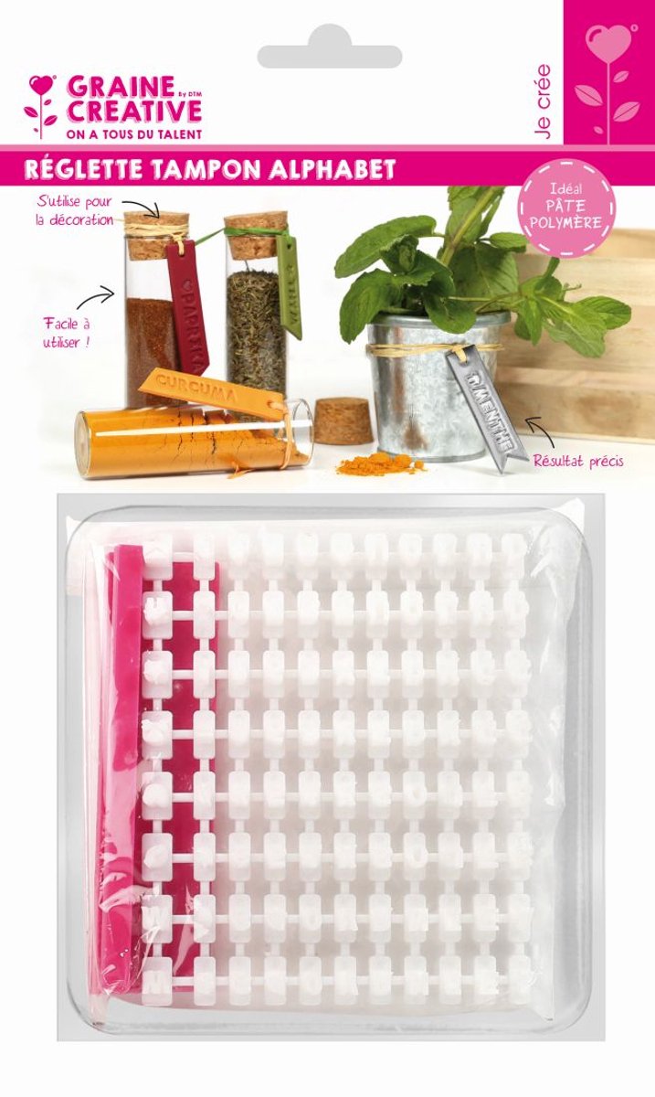 Stempels voor klei - ABC