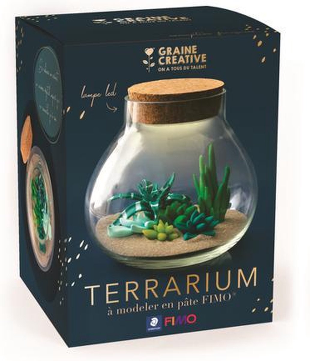 Graine Creative Fimo Klei Terrarium Set