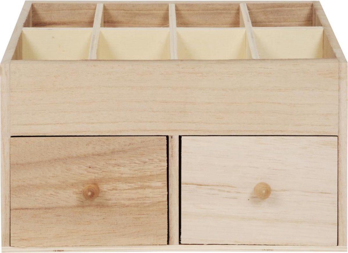 Graine Creative Ladenkastje met Vakken 24x12x19 cm