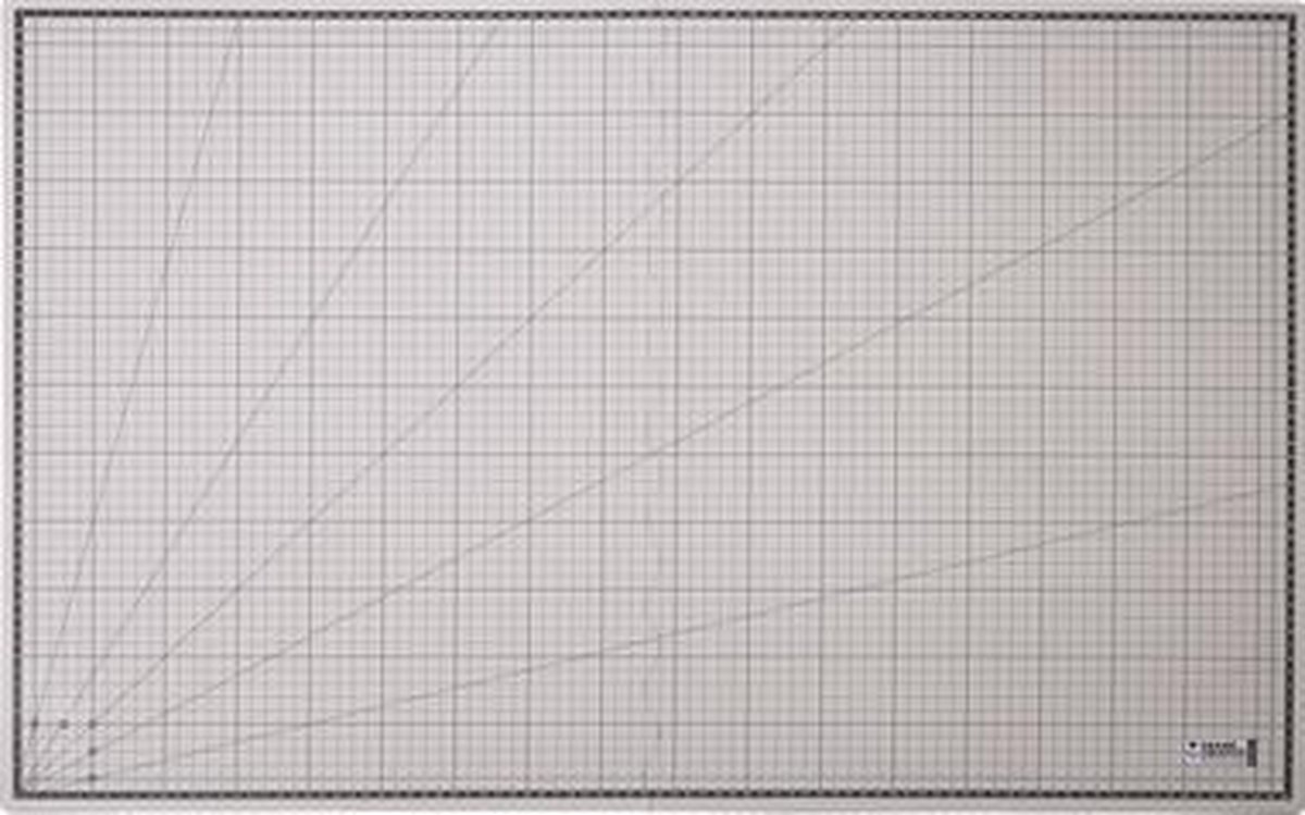 Opvouwbare Snijmat met Rasterlijnen 60x45 cm