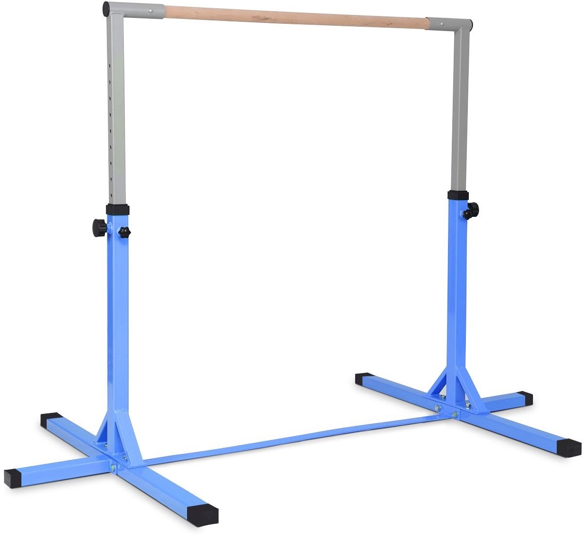 Klimrek - Rekstok - Duikelrek - Turnrek - Klimboog - Verstelbaar in 13 hoogtes - Peuter en Kinderen- Verstelbaar - Blauw