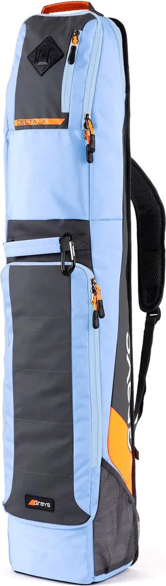 Grays hockeytas Delta X Kitbag lichtblauw - ruime sticktas 105x22x16 cm.