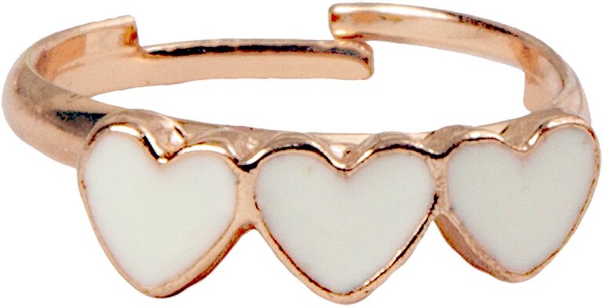 Great Pretenders Boutique Heart Star Rings, 3 Pcs