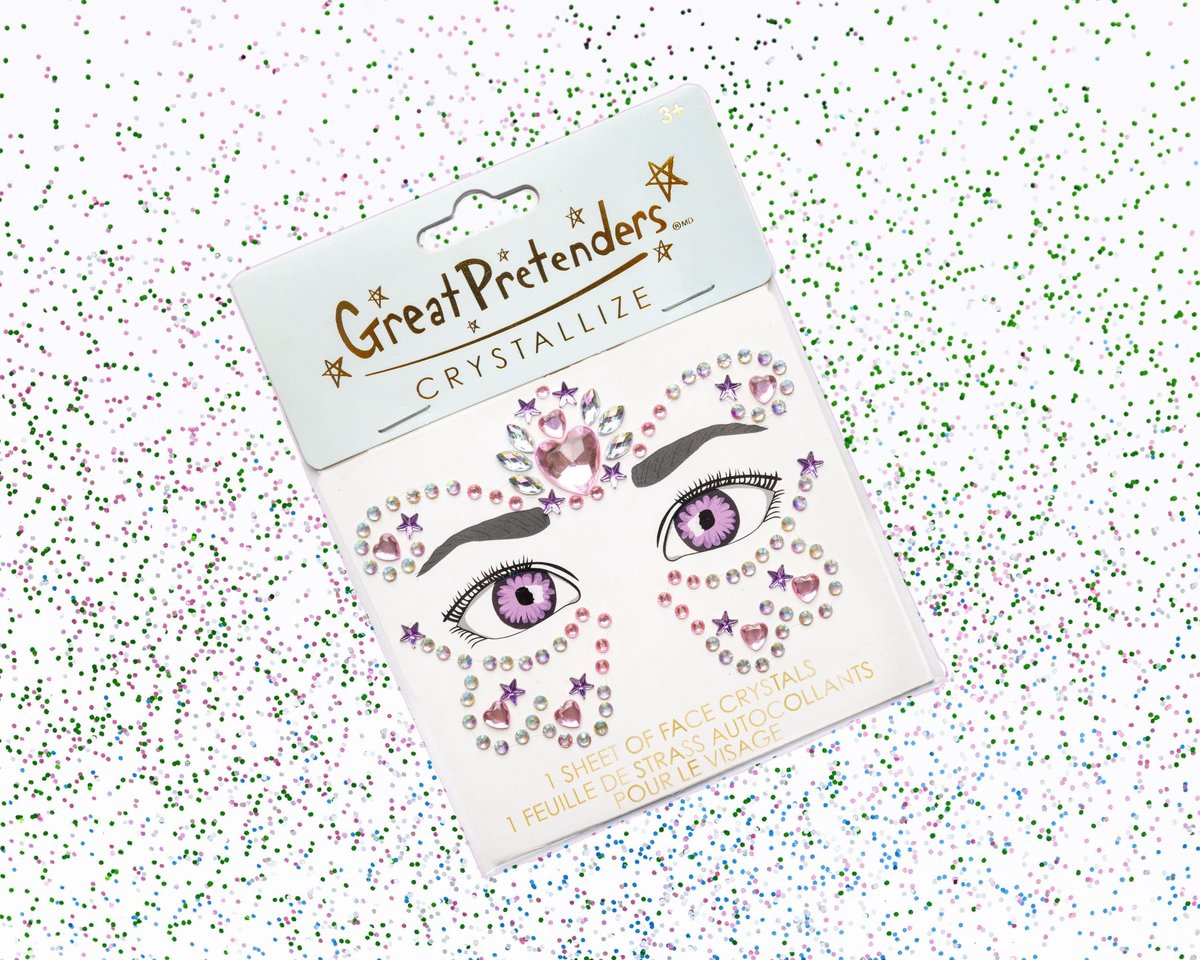 Great Pretenders Verkleden Gezicht Crystals Butterfly Princess