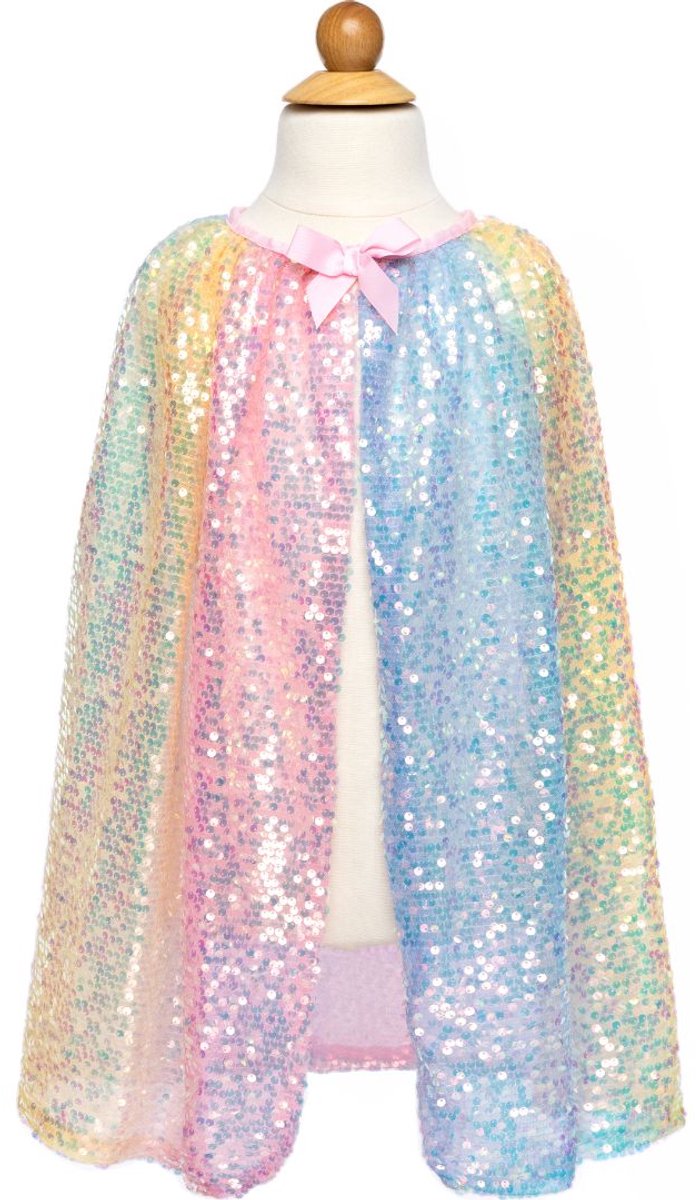 Great Pretenders Verkleedkledij Ombre Sequins - Cape - 4/6 jaar