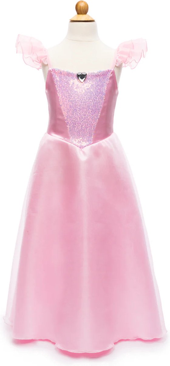 Verkleedkleding Light Pink Party Dress size 5-6