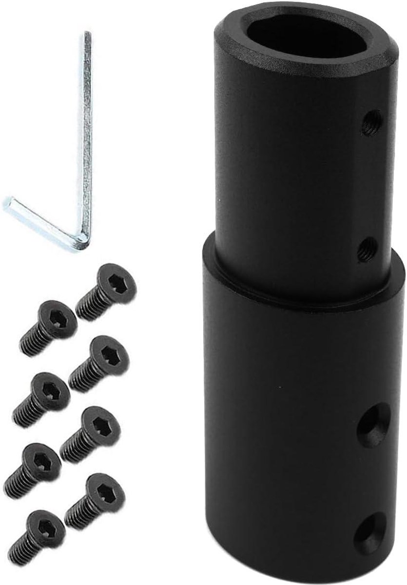 Green Glow - Bike Stem Riser Extender voor elektrische scooter, vork as verlengbuis, compatibel met M365, 1s, Pro, Pro 2, Essential, Lite.