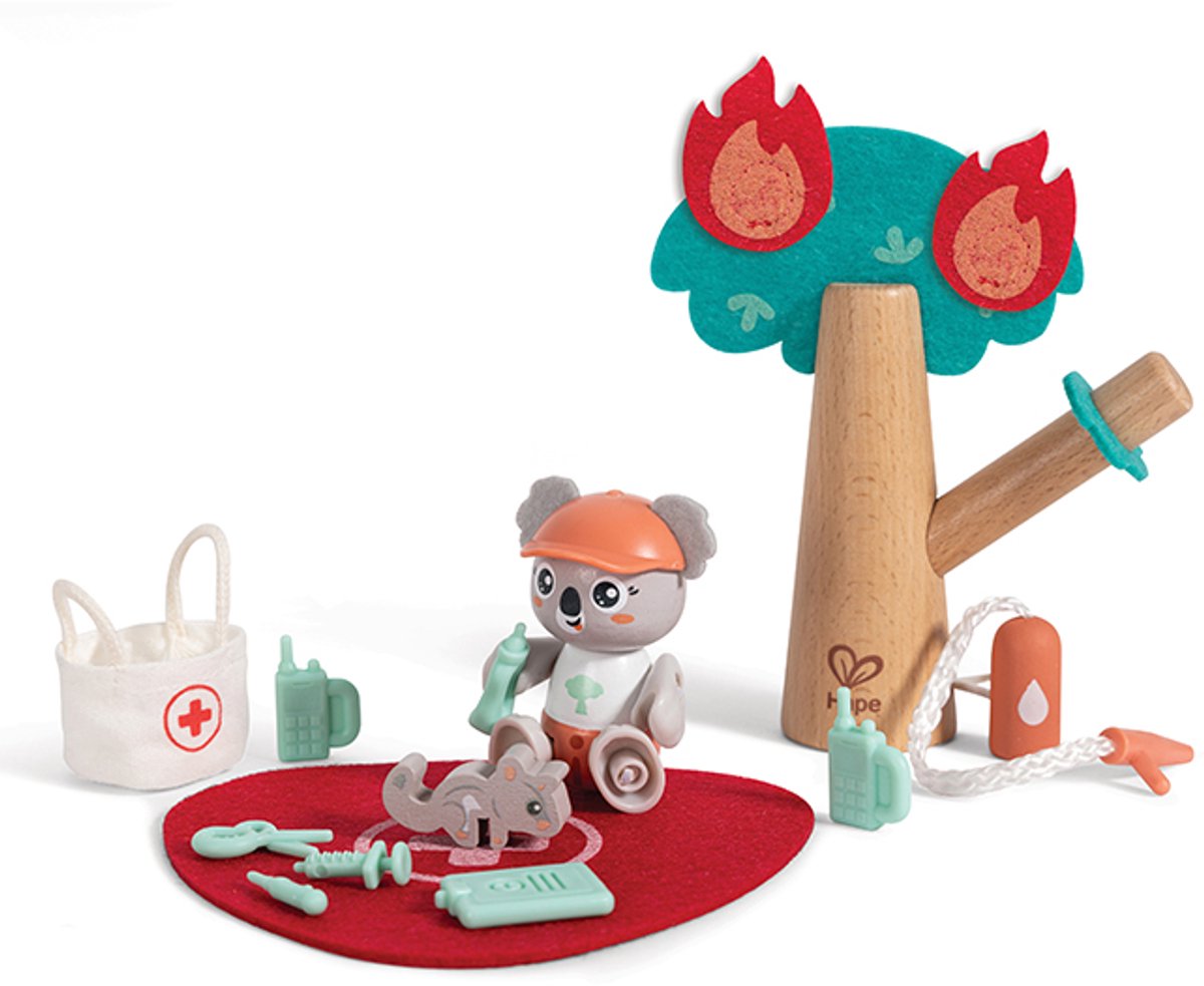 Green Planet poppenhuis bosbrand redding - Green Planet Explorers - vanaf 3 jaar