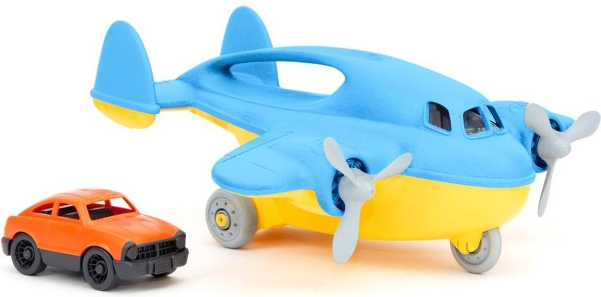 Green Toys Cargo Plane Blue