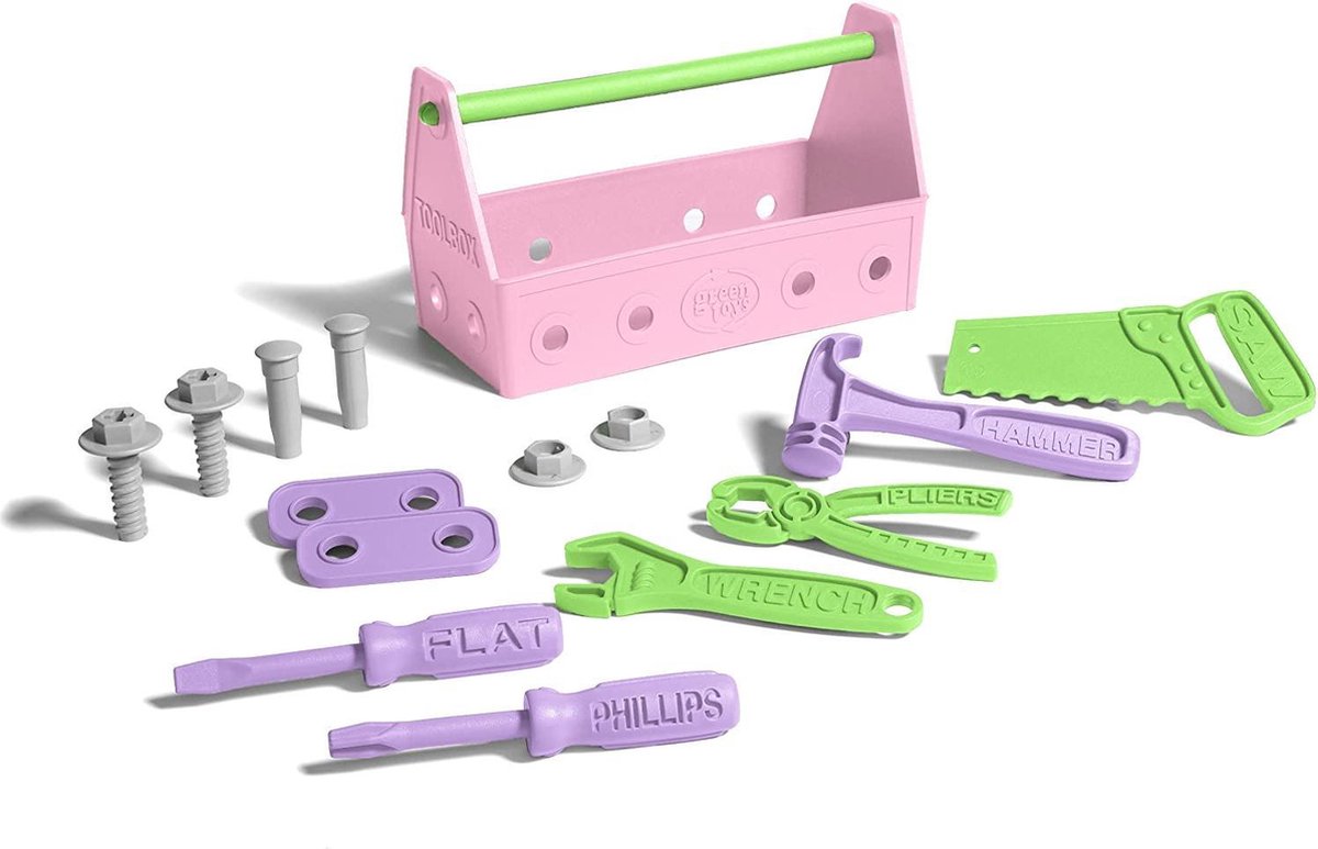 Green Toys Tool Set - PINK