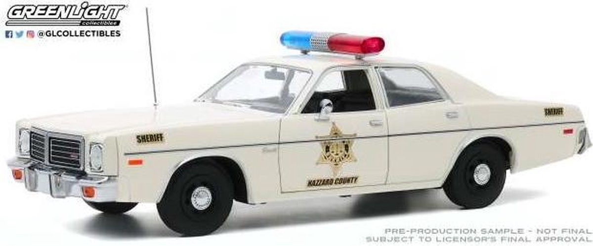 1975 Dodge Coronet modelauto 1:18 Hazzard Country