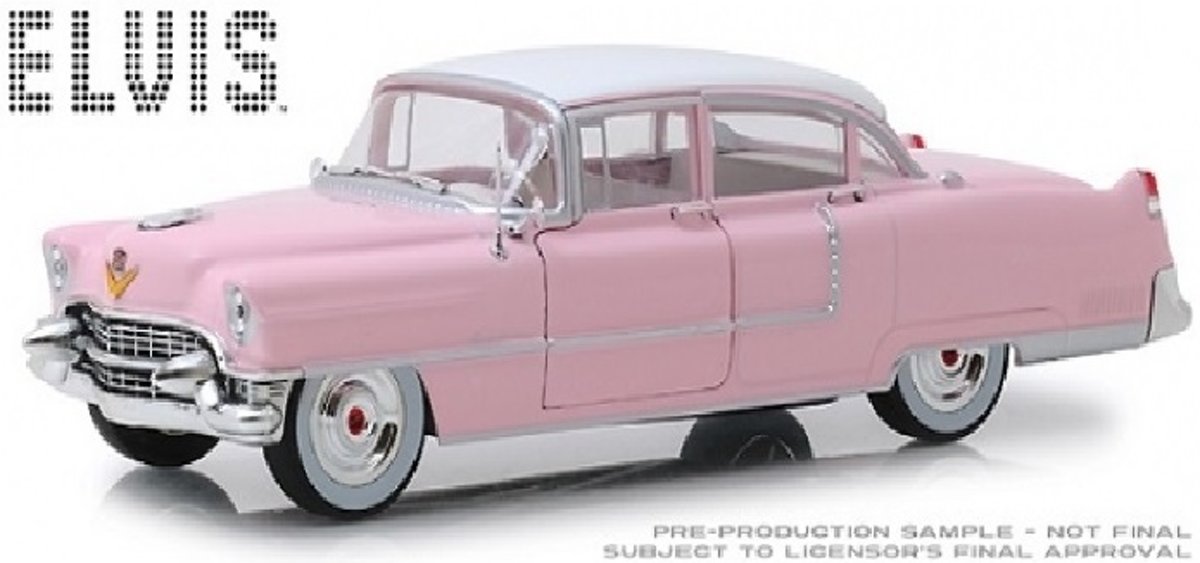 Elvis Presley modelauto 1955 Cadillac Fleetwood 1:24
