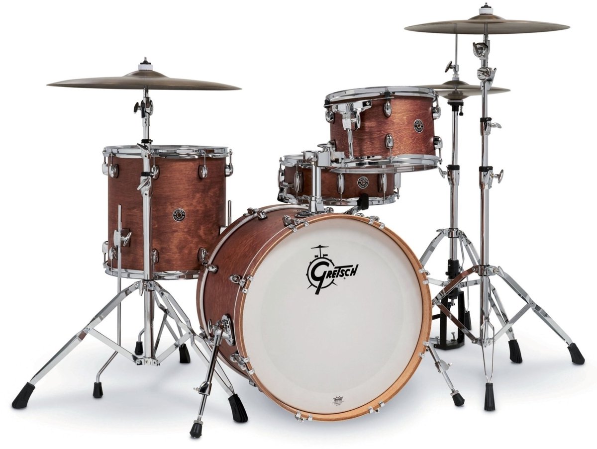 Gretsch CT1-R424 Catalina Club Satin Walnut Glaze - Drum ketel set