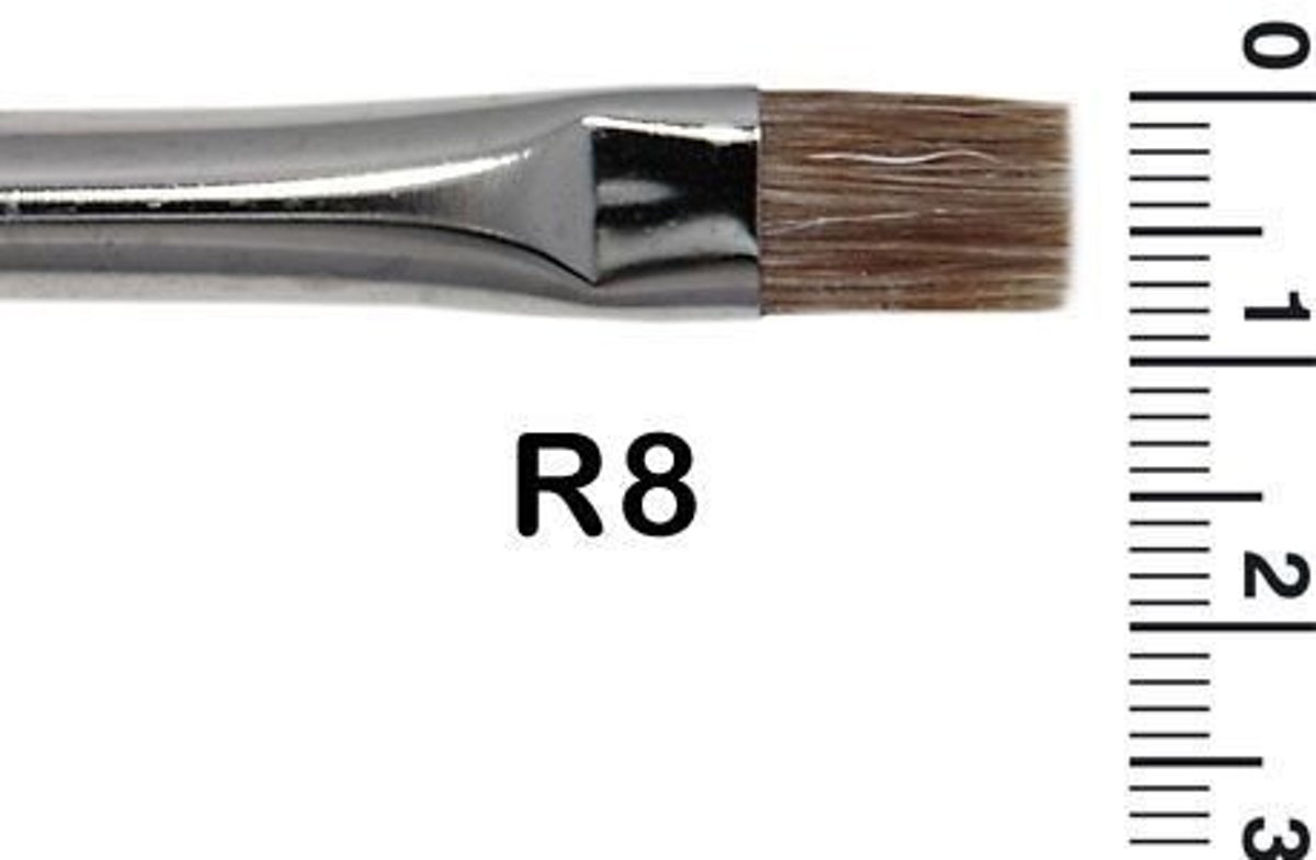   -   - Plat - Runderhaar - R8