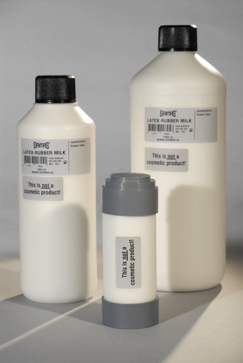 Latex-rubber Melk 1000ml