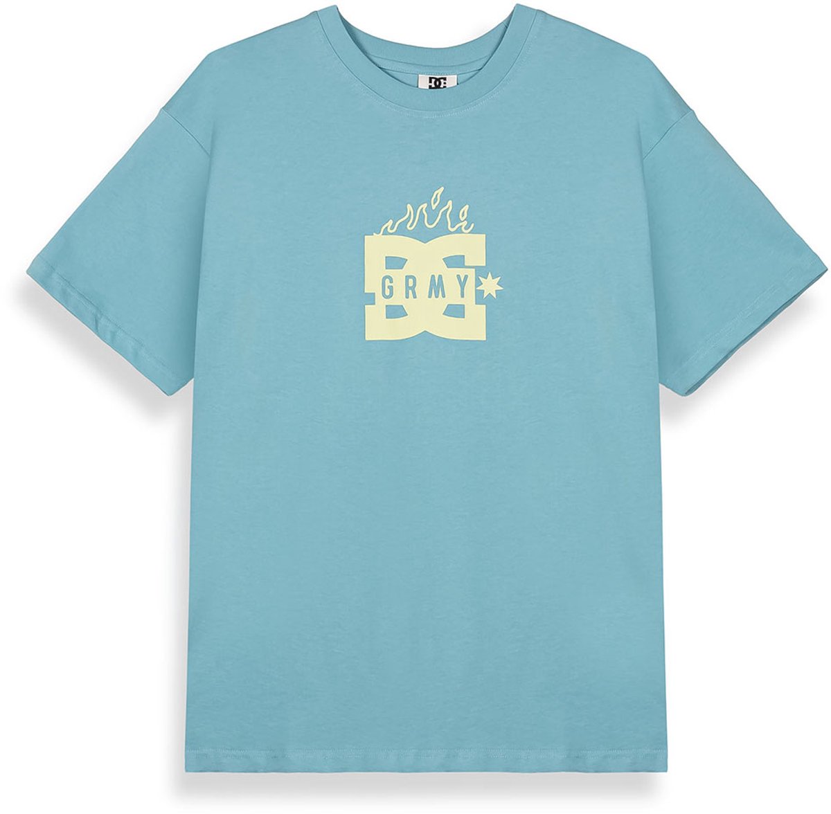 Grimey The Swarm Dc Shoes X Regular T-shirt Blauw M Man,Vrouw