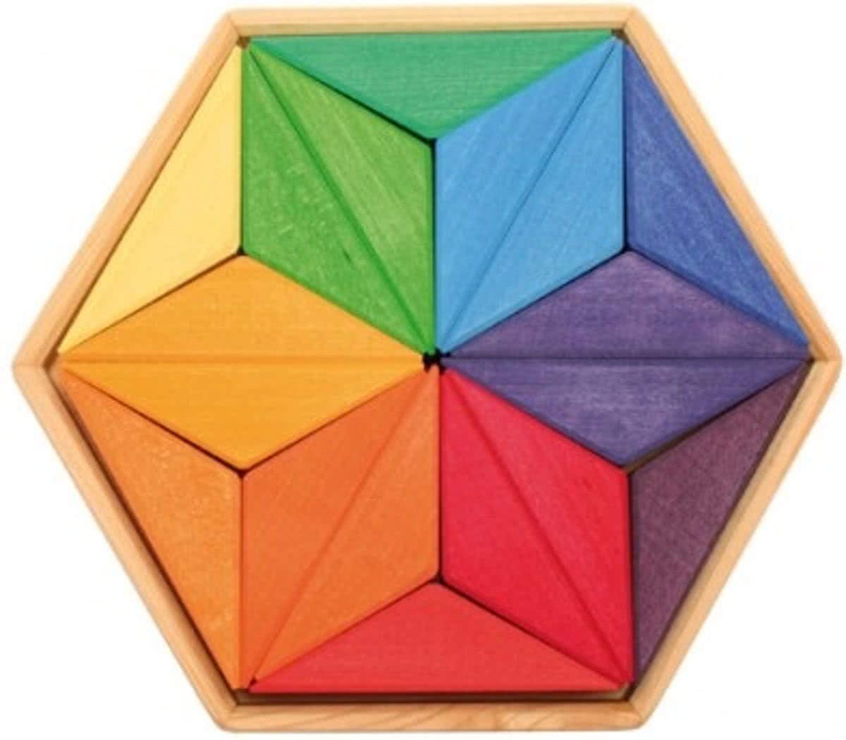 Puzzle Complementary Colour Star