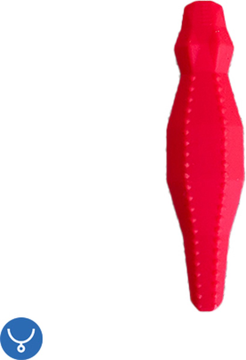 Bijtketting Krokodil - Rood