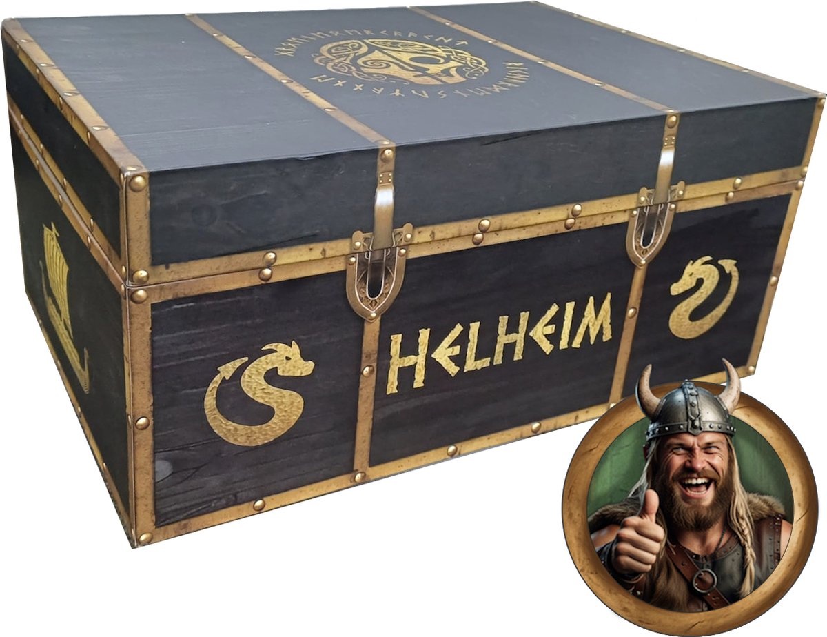 Helheim - Strategisch en Educatief bord/kaartspel - Trek ten strijde als een echte Viking!