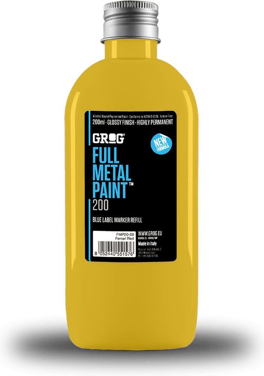   Full Metal 200ml Navul Inkt - Klondike Gold