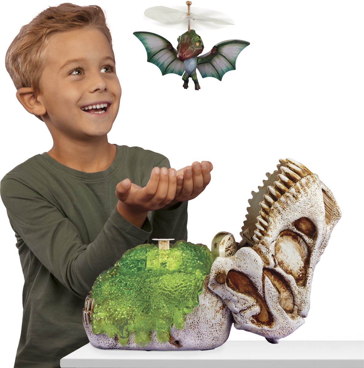 GrossMos Vliegende Dino - S1 - Groen