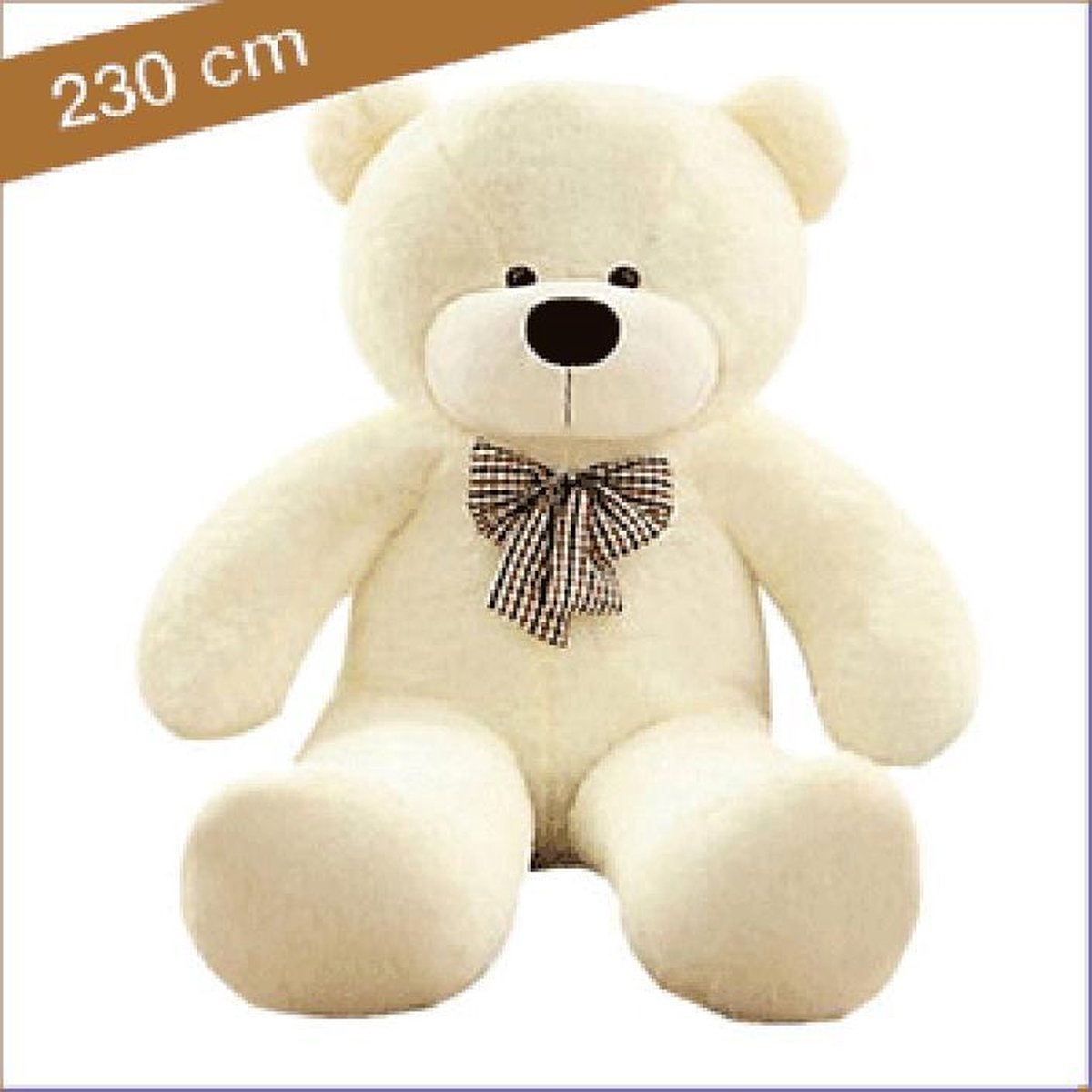 Grote knuffelbeer 230 cm