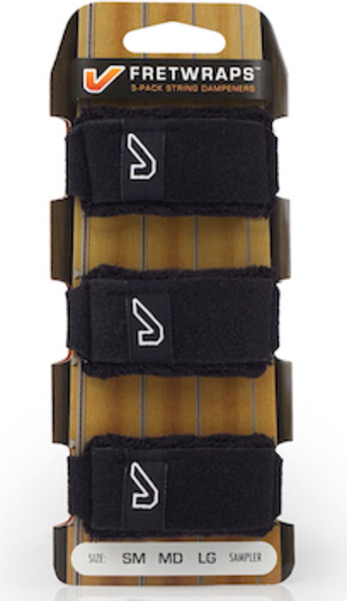 Gruv Gear Fret Wraps Medium 3er- pakket - Accessoire voor gitaren