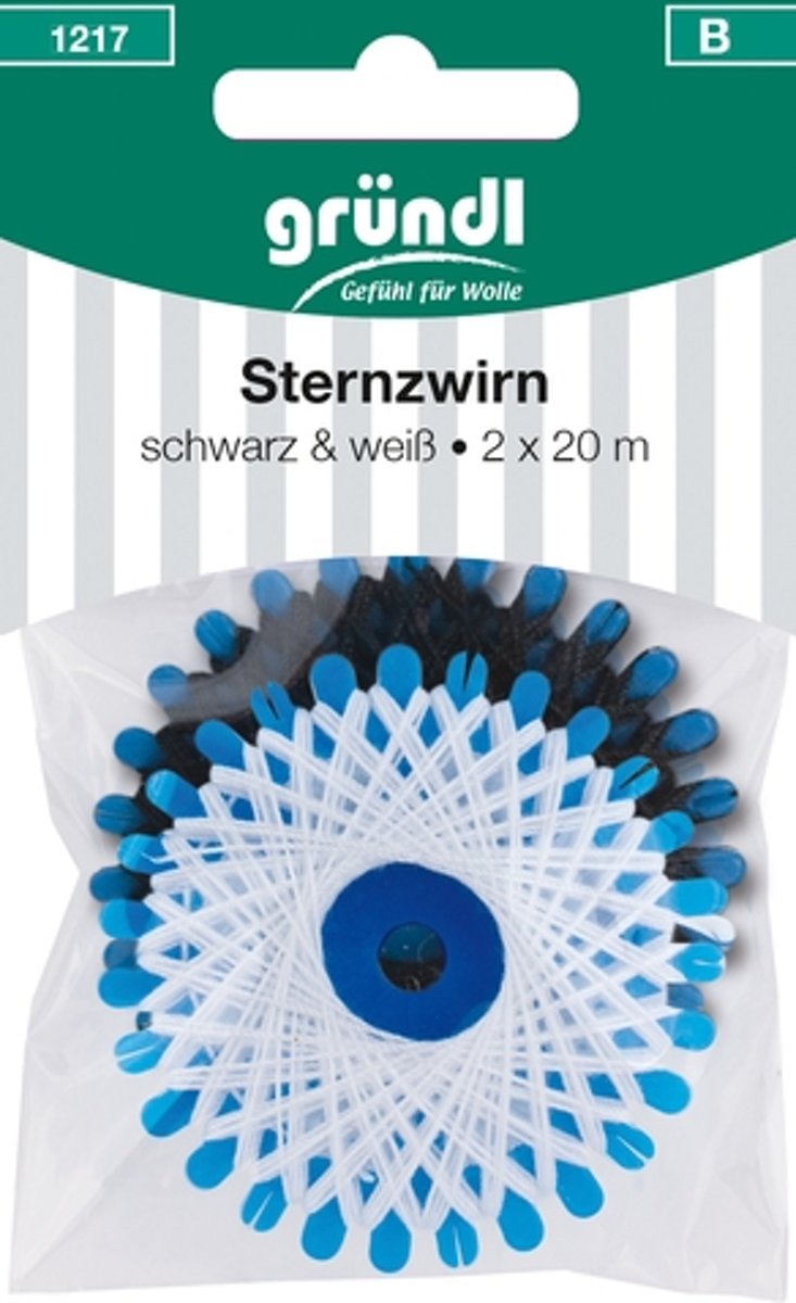 1217 IJzergaren zwart, wit