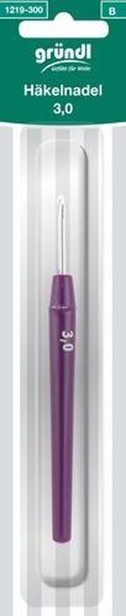 1219-300 Haaknaalden met grip 3,00 mm