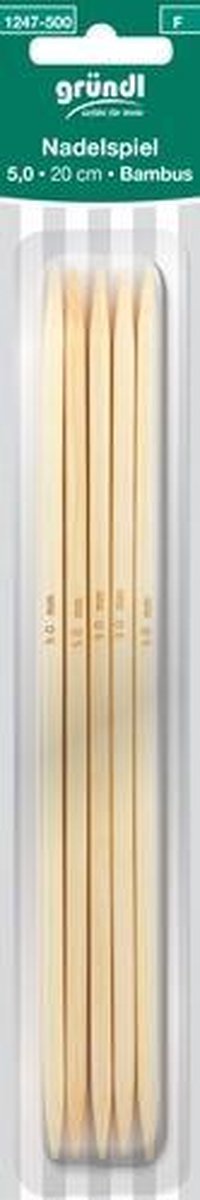 1246-250 Sokken breinaalden Bamboe dikte 2,5mm